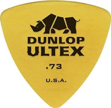Uñetas Dunlop 426P.73MM Ultex Tri Amarillo (Pack 6 UN)