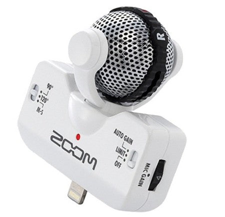 Micrófono IQ5 Zoom Blanco