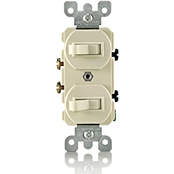 Interruptor Doble Grado Comercial Ivory - LEV-5224-02I