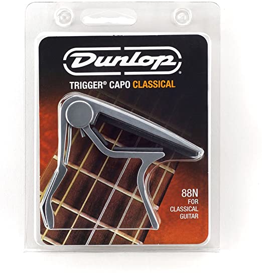 Capotrasto para Guitarra Clásica 88N Niquelado Dunlop