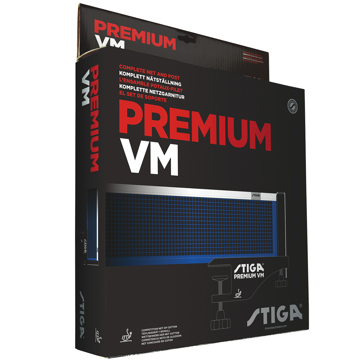 Set Net y Poste PREMIUM ITTF Stiga