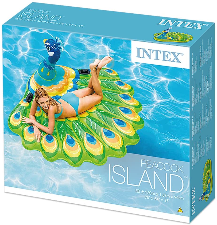 Flotador Pavo Real Intex 57250EU