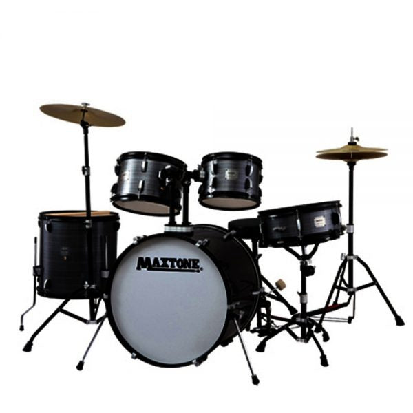 Batería Maxtone 5 Piezas MXC3005-BLK Negro