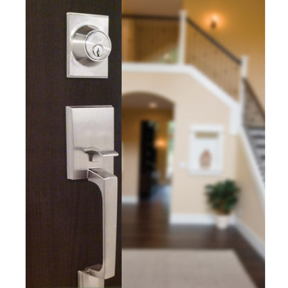 Cerradura Liverpool Entrada Yale Llave/Pestillo Cromo Satinado (US26D)