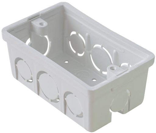 Cajilla 2x4 1/2" PVC Voltek