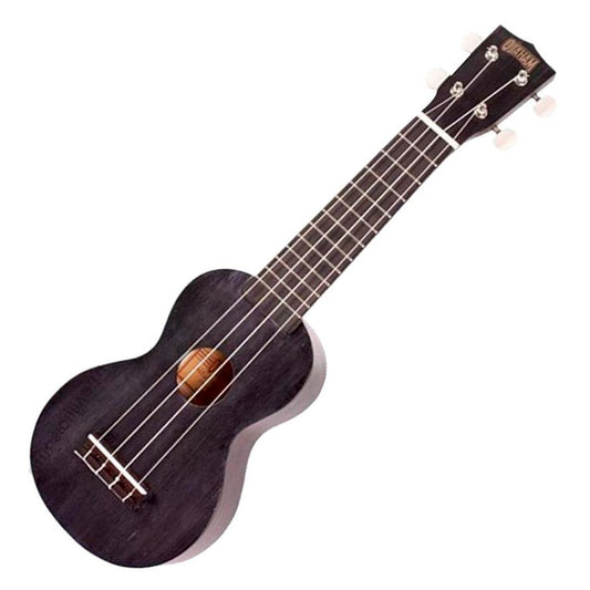 Ukelele Soprano Serie Kahiko Plus Mahalo MK1PWT-BK Negro