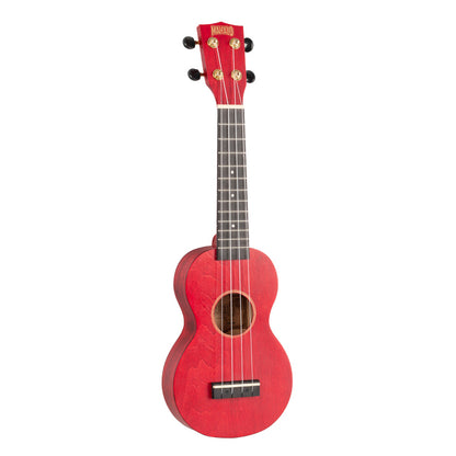 Ukelele Soprano Slimline Mahalo Rojo