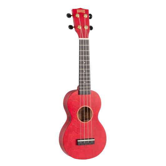 Ukelele Soprano Slimline Mahalo Rojo