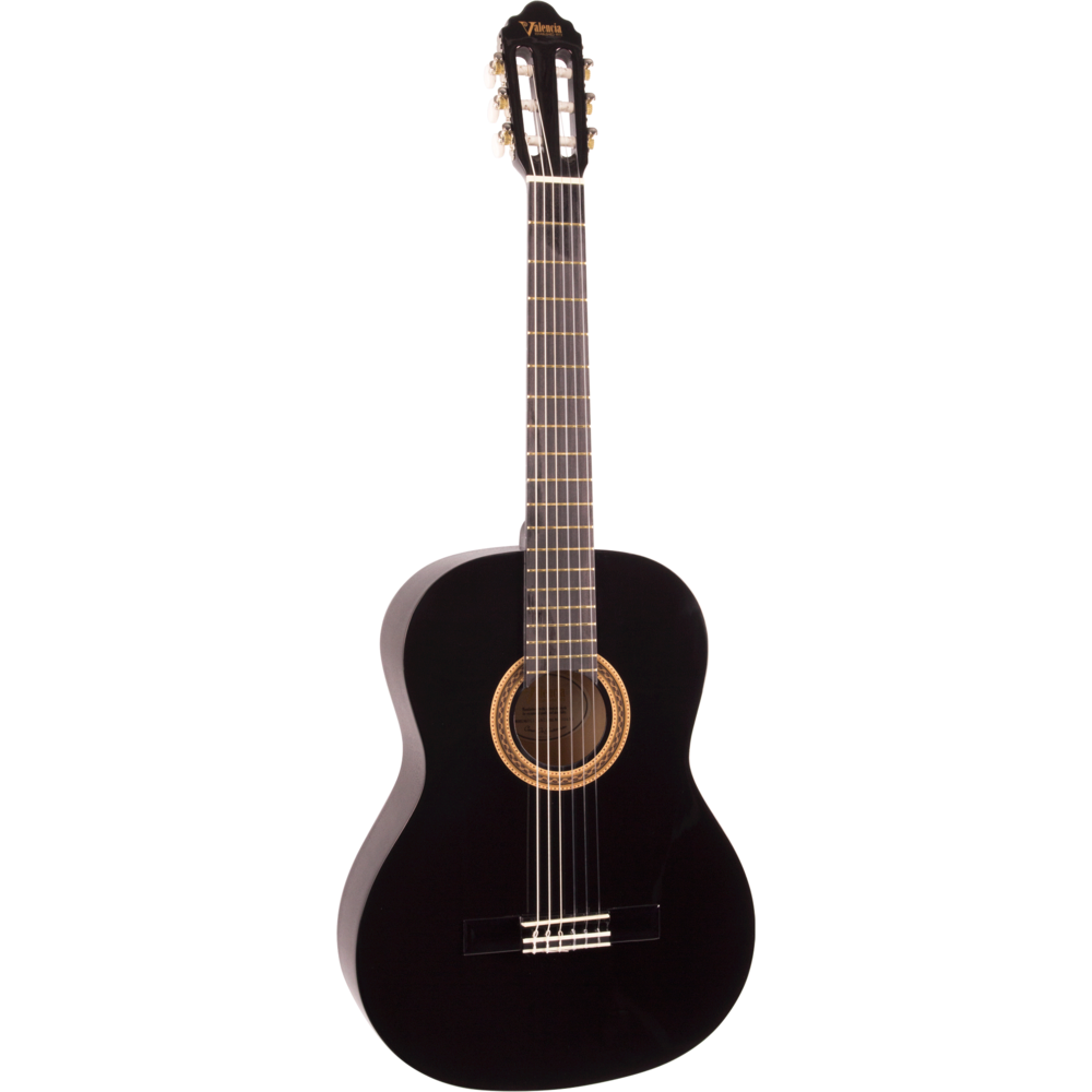 Guitarra Acústica 3/4 VC103-BK Valencia Negra