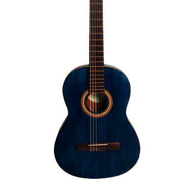 Guitarra Clásica 4/4 VC204T-BU Valencia Azul Transparente
