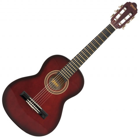Guitarra Acústica 3/4 VC103-RDS Valencia Red Sunburst