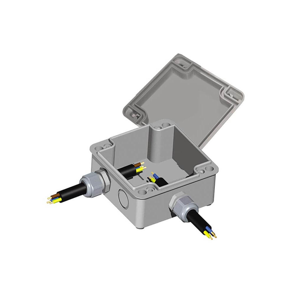 Caja Plástica Estanca Eagle 225-A Gris