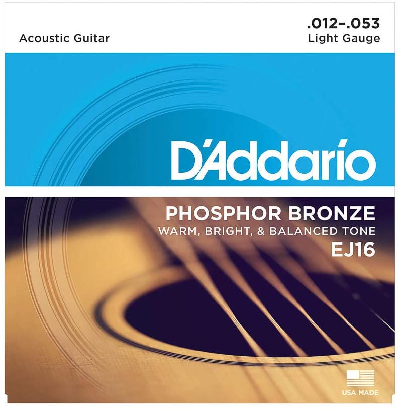 Cuerdas EJ16 para Guitarra Acústica D'Addario