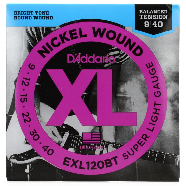 Cuerdas EXL120BT para Guitarra Eléctrica D'Addario XL