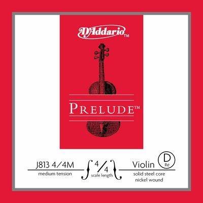 Cuerdas J813-4/4M para Violín D'Addario Prelude (Re)
