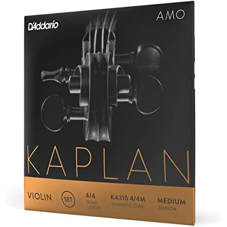 Cuerdas para Violín KA310 4/4M D'Addario Kaplan Amo