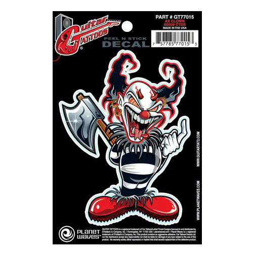 Tattoo para Guitarra AX Payaso PW-GT77015 D'Addario