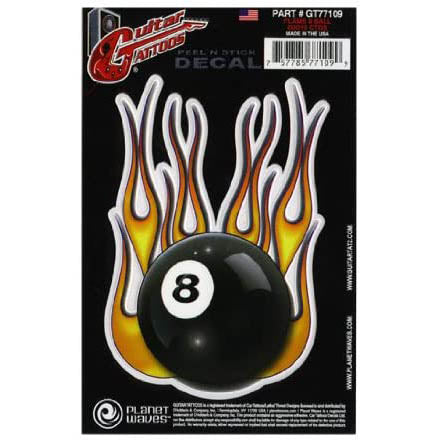 Tattoo para Guitarra Bola 8 PW-GT77109 D'Addario