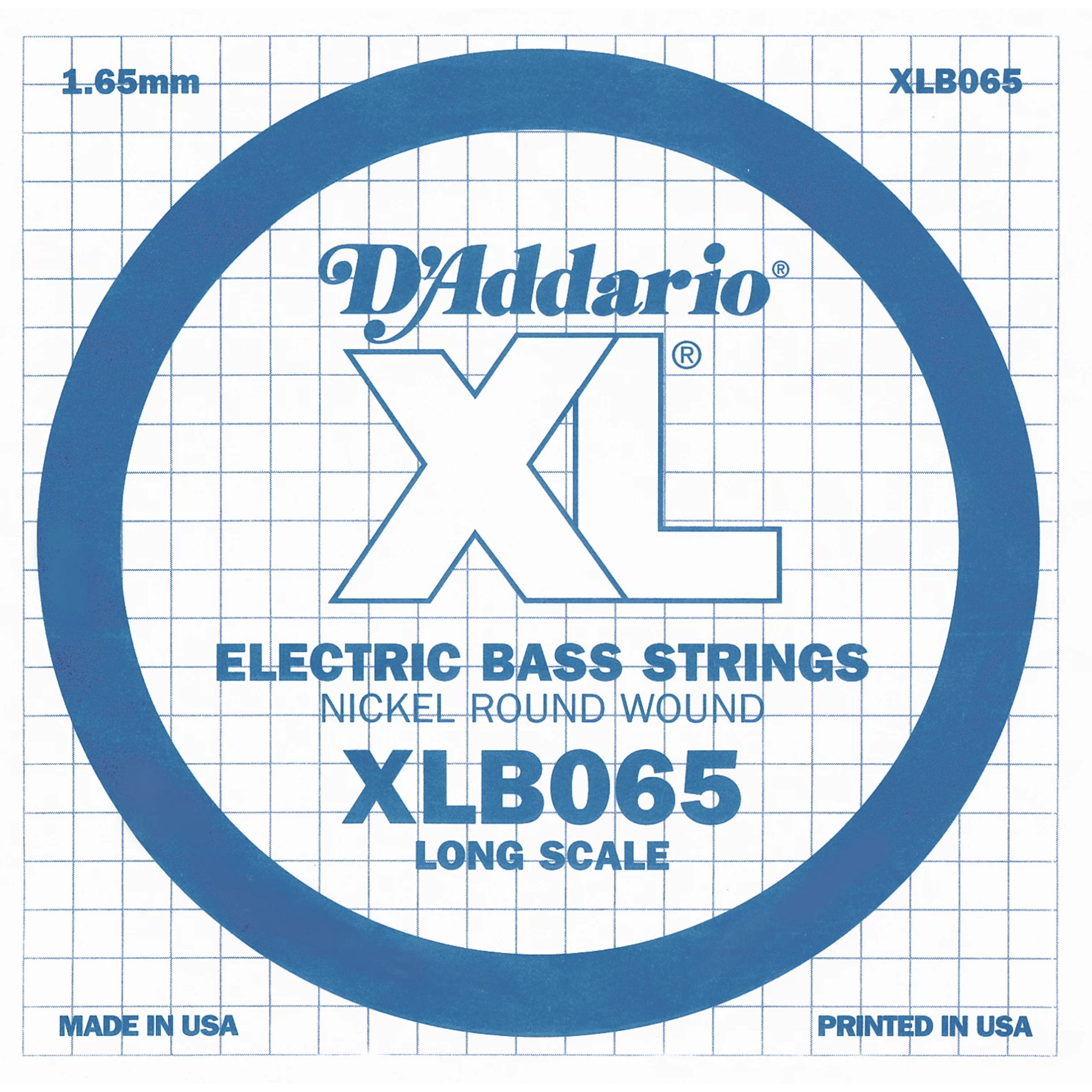 Cuerda Suelta ara Bajo XLB065 D'Addario