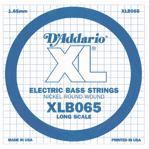Cuerda Suelta para Bajo XLB065 D'Addario