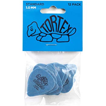 Uñetas Dunlop 418P1.0MM Tortex STD Acrílico Azul