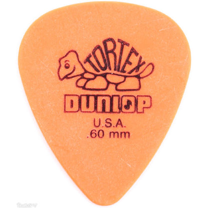 Uñetas Dunlop 418R.60MM Tortex STD Acrílico (Pack 72 UN)