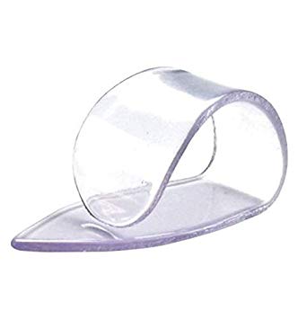 Uñetas Dunlop 9035R Transparente MD para Pulgar (Pack 12 UN)