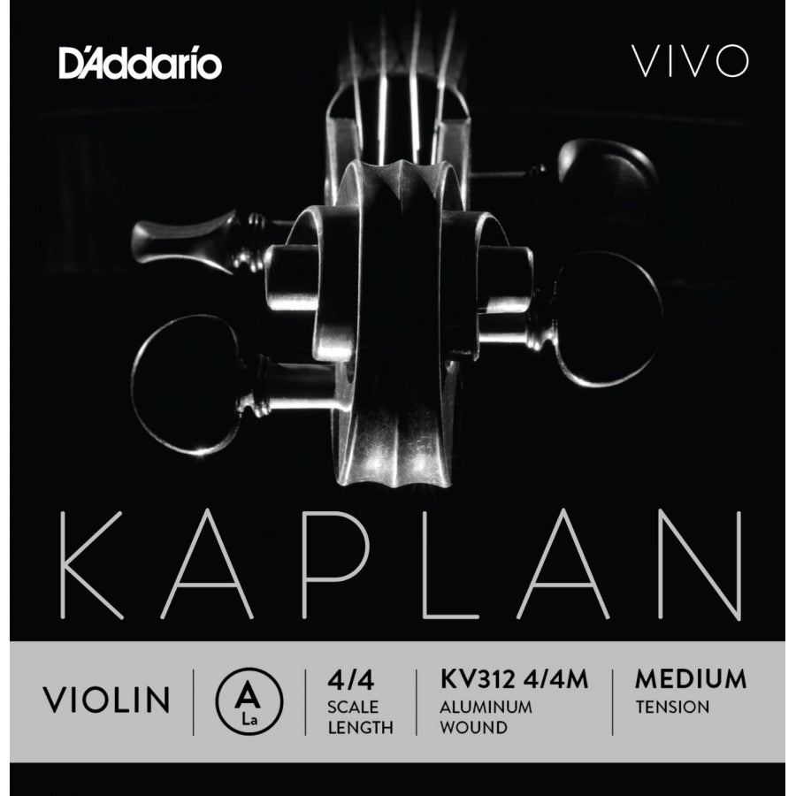 Cuerdas KV310-4/4M para Violín D'Addario Kaplan