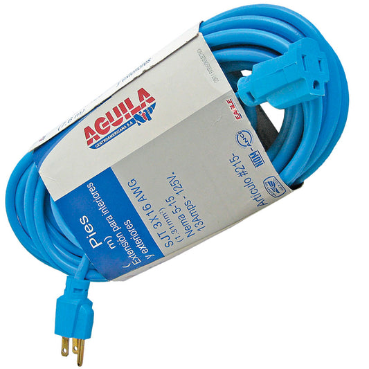 Extensión Eléctrica de 50' Eagle 215-50 Azul