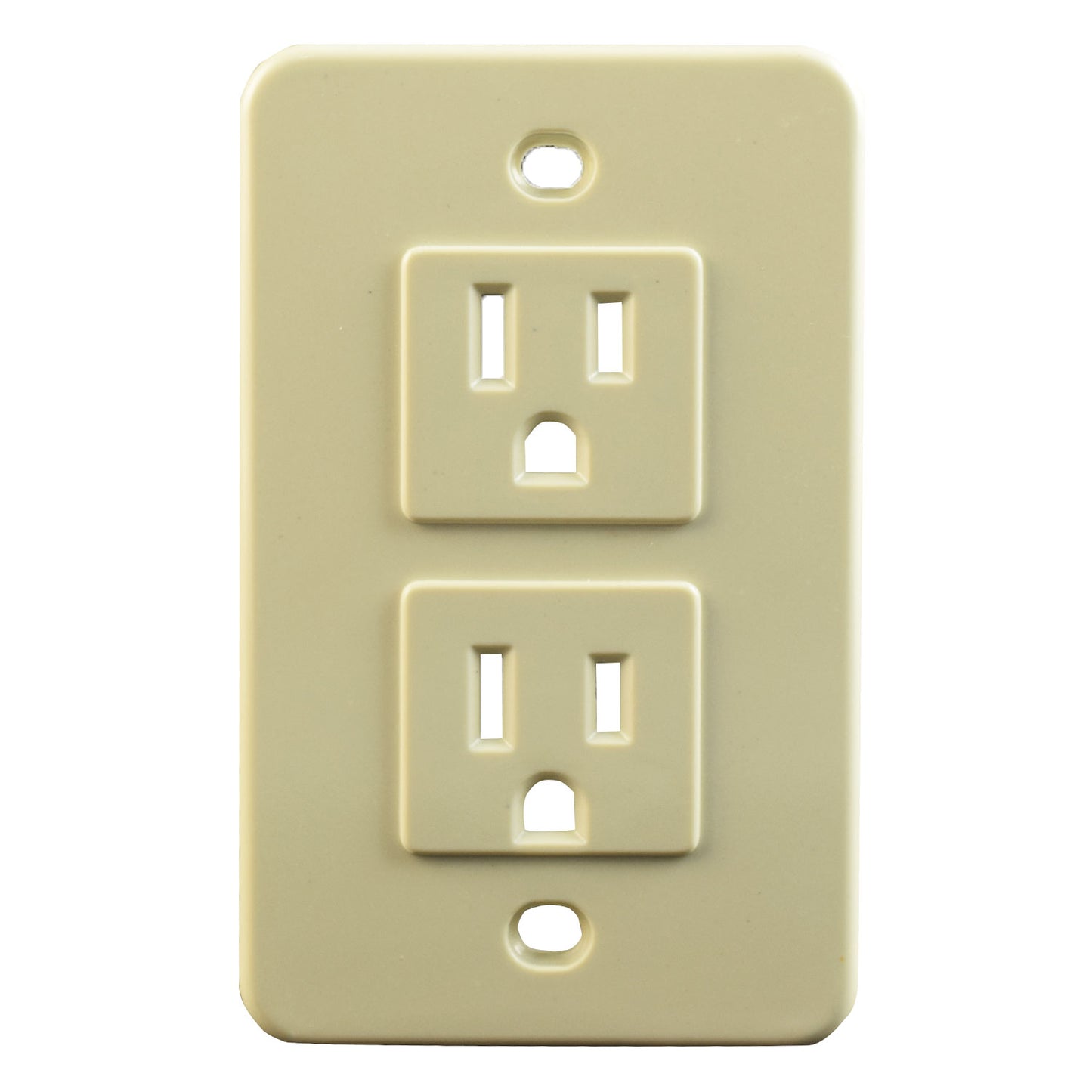 Tomacorriente Doble 15A Eterna Eagle 2264 Ivory
