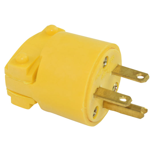 Enchufe Polarizado 4866 Eagle Amarillo