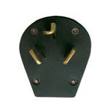 Enchufe 80L 30A Grado Comercial Eagle Negro