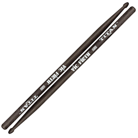 Bolillos Vic Firth TI5B Titán (Fibra de Carbón)