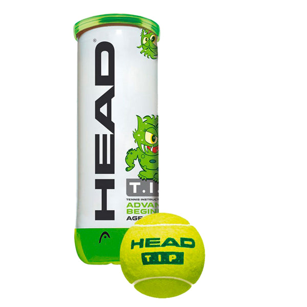 Bolas de Tenis T.I.P. Head (Paquete de 3)