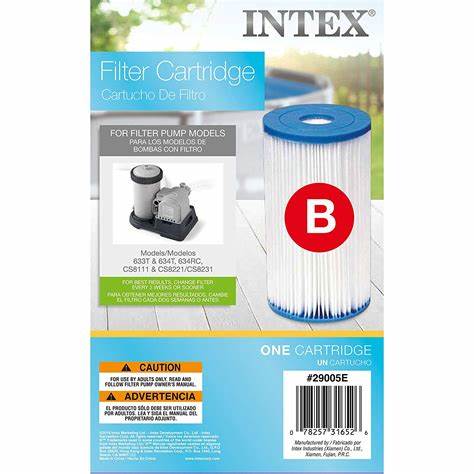 Filtro para Piscinas Tipo B Intex 29005