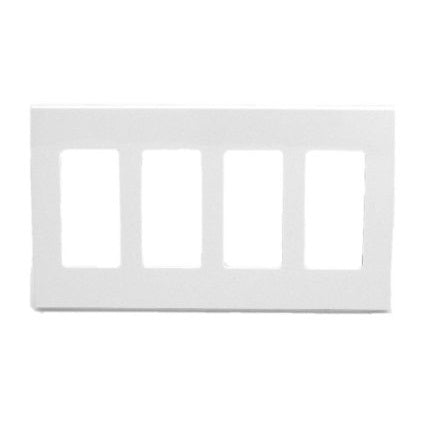 Tapa Plástica Decora 4 Gang Eagle 2154W Blanca