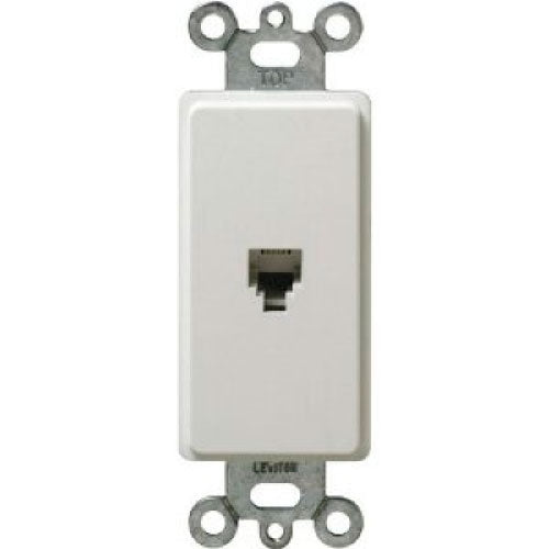 Toma Telefónica Decora Leviton 40649-I Ivory