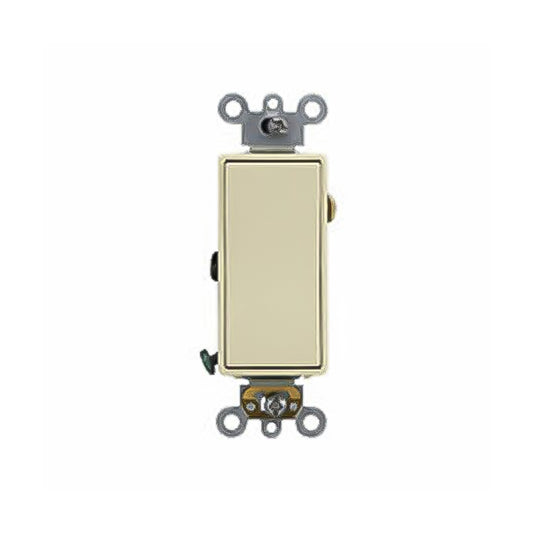 Interruptor Sencillo Decora 15A 4 Way Leviton 5604-02I Ivory