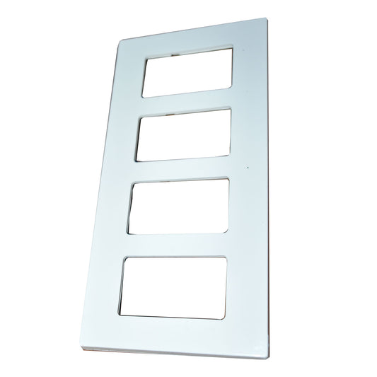 Tapa Plástica Decora 4 Gang Leviton 80312-SW Blanca