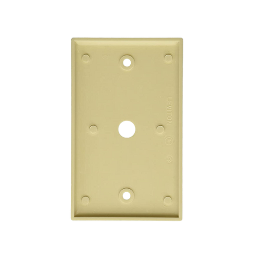 Tapa Plástica de Teléfono Leviton 86013 Ivory