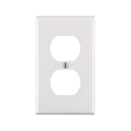 Tapa Plástica con Toma Doble 2x4 Leviton 88003-000 Blanca