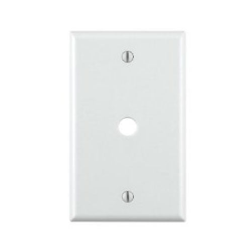 Tapa Plástica de Teléfono 2x4 Leviton 88013 Blanca