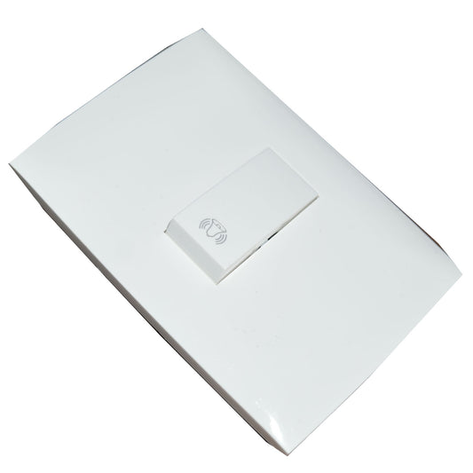 Pulsador con Tapa Leviton PULPL-BLA Blanco