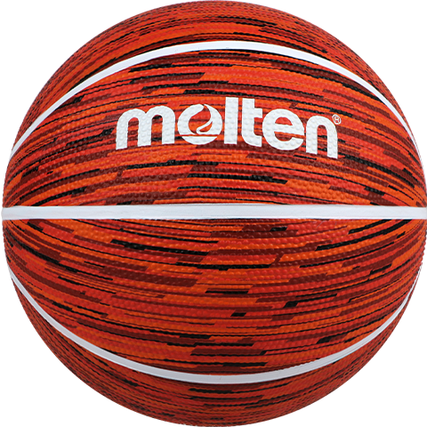 Balón Basket #7 Molten B7F1600-RW de Caucho Naranja