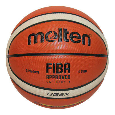 Balón Basket #6 Molten BGG6X Cuero (FIBA Approved)