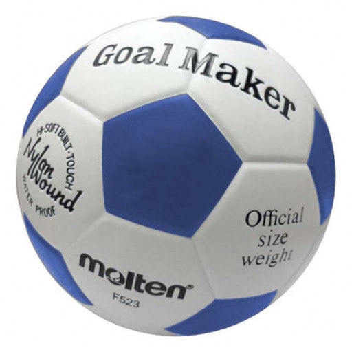 Balón Fútbol #5 Molten Goal Maker F523BL Azul/Blanco
