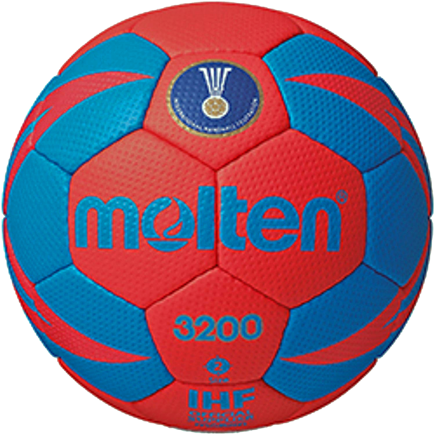 Balón Balonmano #2 Molten H2X3200-RB2 Azul/Rojo