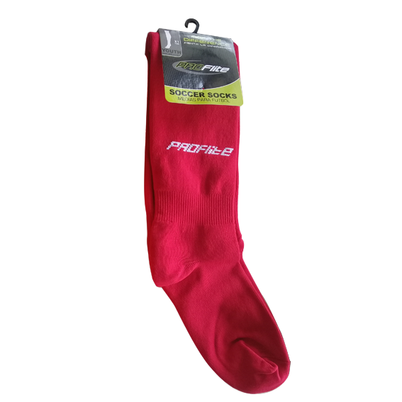 Medias Fútbol JR SS-200-RD Roja Proflite