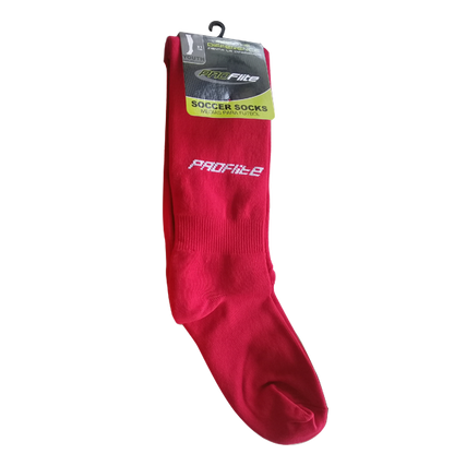 Medias Fútbol JR SS-200-RD Roja Proflite