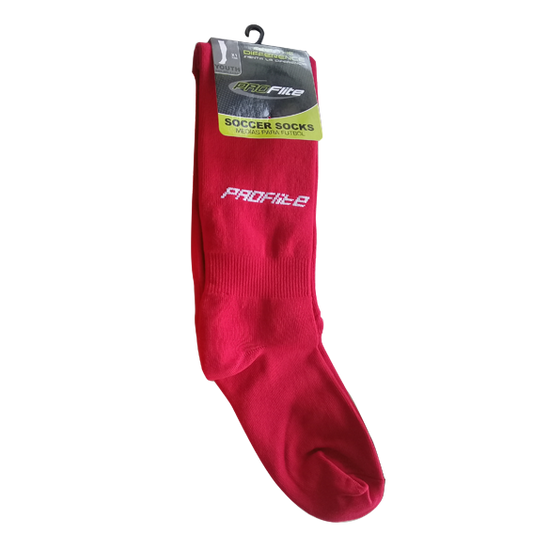 Medias Fútbol JR SS-200-RD Roja Proflite